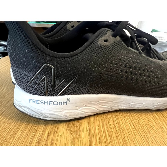 New Balance Men's Fresh Foam Shoes Size 10.5 Black - Picture 2 of 5